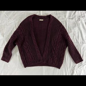 L.A. Hearts Knit Sweater cardigan. Pacsun. Purple. OFSM. Lightly used.